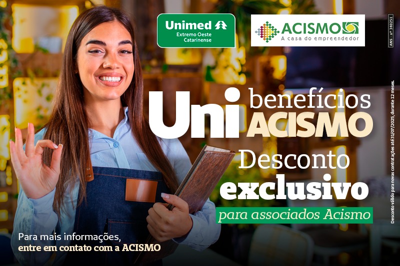 ACISMO firma parceria com a Unimed e lança o benefícios UNI ACISMO