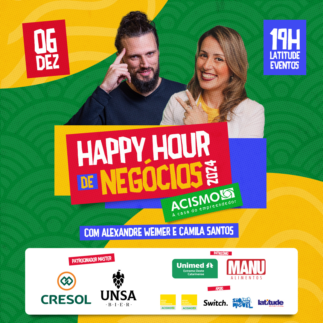 Acismo celebra 55 anos com Happy Hour de Negócios