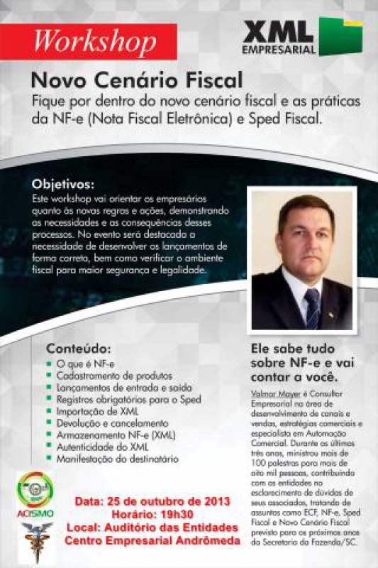 ACISMO promove workshop sobre novo cenário fiscal