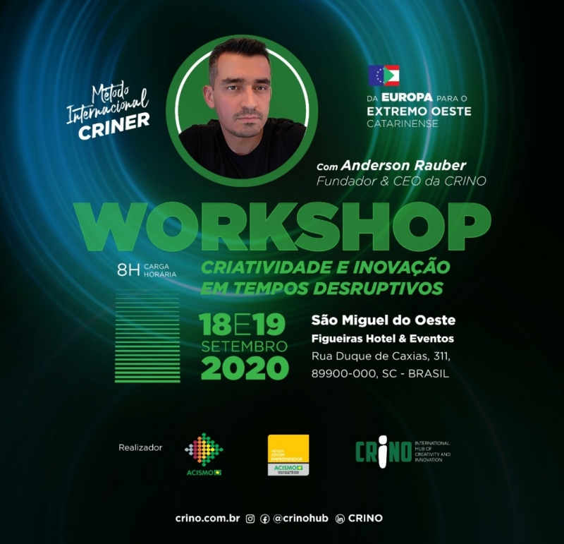 Acismo e NJE promovem Workshop “Criatividade e inovação em tempos desruptivos”