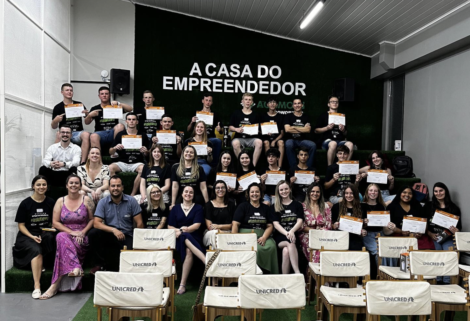 Geração Empreendedora forma turma