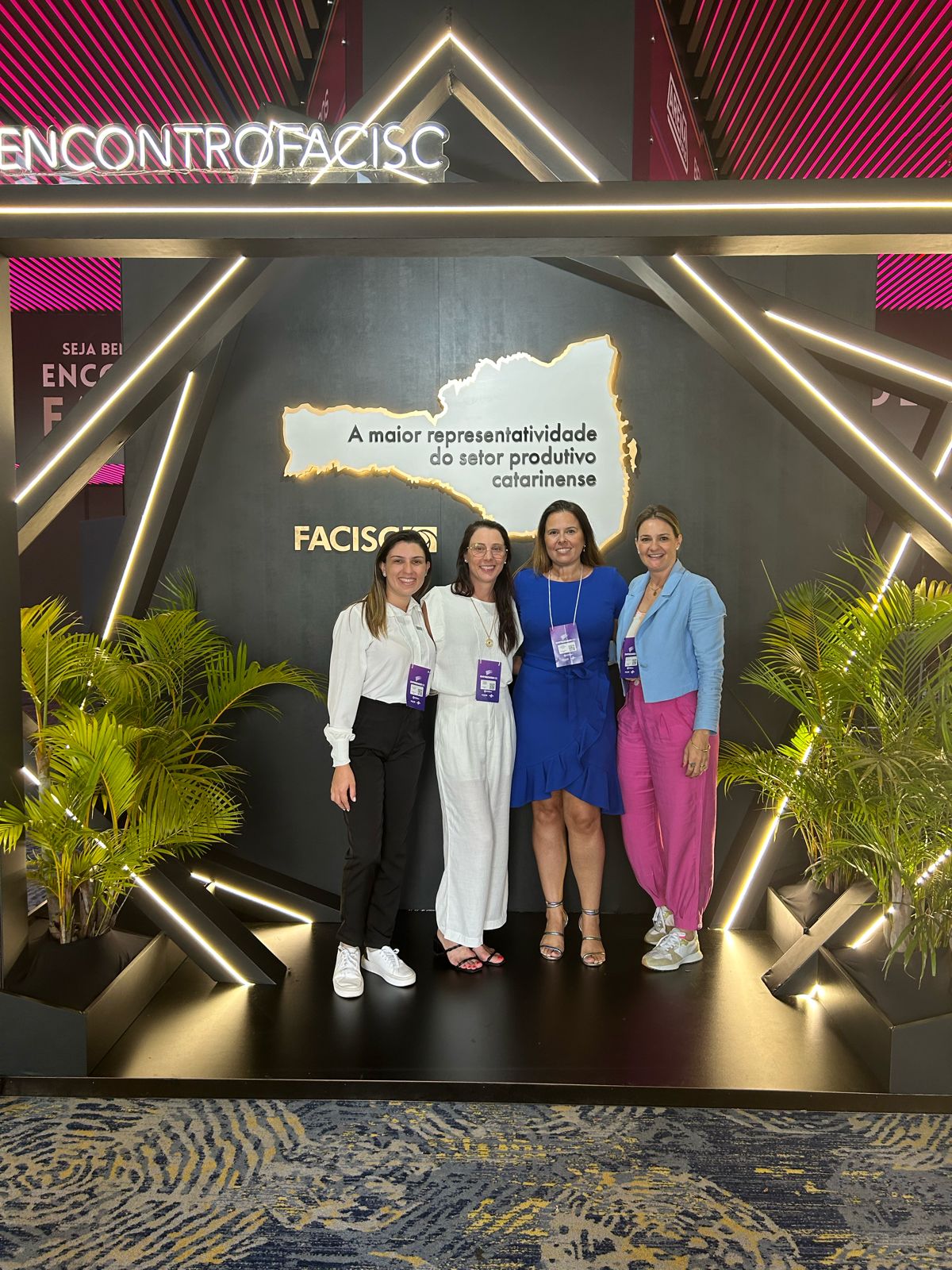 Acismo marca presença no Encontro Empresarial da Facisc, fortalecendo o Empreendedorismo Catarinense