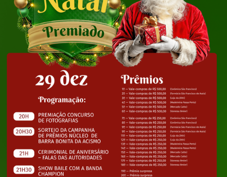 Natal premiado