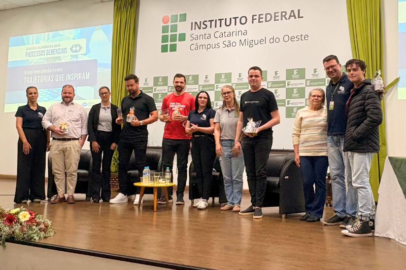 IFSC realiza Semana Acadêmica com foco em “Empreendedorismo – trajetórias que inspiram”