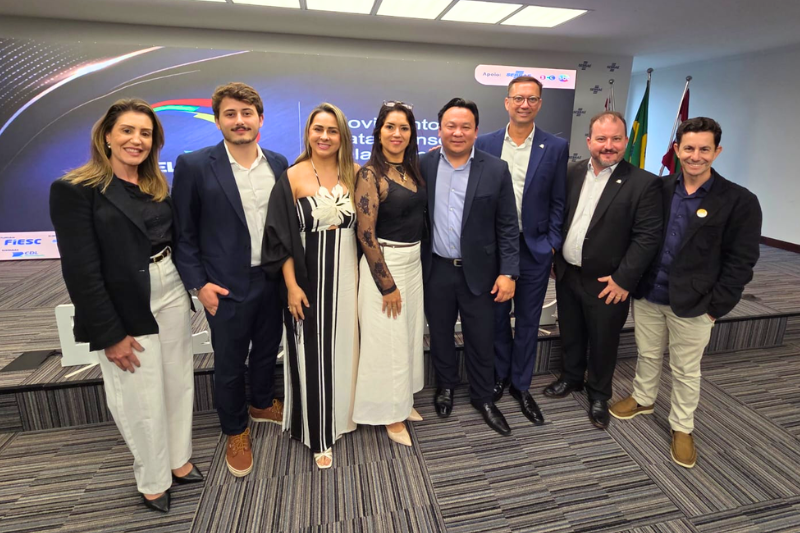 Núcleo de Gestão de Excelência da ACISMO participa de visitas técnicas e posse do Excelência SC